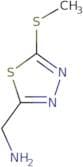 [5-(Methylsulfanyl)-1,3,4-thiadiazol-2-yl]methanamine