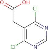 2-(4,6-dichloropyrimidin-5-yl)acetic acid