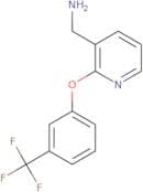 {2-[3-(Trifluoromethyl)phenoxy]pyridin-3-yl}methanamine