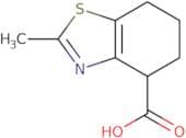 2-Methyl-4,5,6,7-tetrahydro-1,3-benzothiazole-4-carboxylic acid