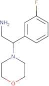 2-(3-Fluorophenyl)-2-(morpholin-4-yl)ethan-1-amine