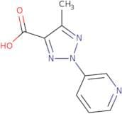 5-Methyl-2-(pyridin-3-yl)-2H-1,2,3-triazole-4-carboxylic acid