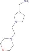 {1-[2-(Morpholin-4-yl)ethyl]pyrrolidin-3-yl}methanamine