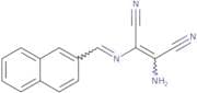 2-amino-1-(1-aza-2-(2-naphthyl)vinyl)ethene-1,2-dicarbonitrile