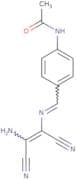 N-(4-(4-amino-2-aza-3,4-dinitrilobuta-1,3-dienyl)phenyl)ethanamide