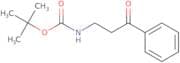 tert-Butyl (3-Oxo-3-phenylpropyl)carbamate