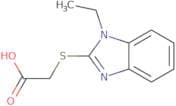 (1-Ethyl-1H-benzoimidazol-2-ylsulfanyl)-acetic acid