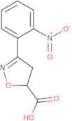 3-(2-Nitrophenyl)-4,5-dihydro-1,2-oxazole-5-carboxylic acid