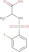 ((2-Fluorophenyl)sulfonyl)alanine