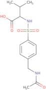 2-[4-(Acetamidomethyl)benzenesulfonamido]-3-methylbutanoic acid