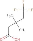 5,5,5-Trifluoro-3,3-dimethylpentanoic acid