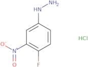 (4-Fluoro-3-nitrophenyl)hydrazine hydrochloride