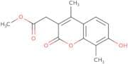 Methyl 2-(7-hydroxy-4,8-dimethyl-2-oxo-2H-chromen-3-yl)acetate