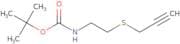 tert-Butyl N-[2-(prop-2-yn-1-ylsulfanyl)ethyl]carbamate