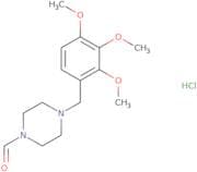 4-(2,3,4-Trimethoxybenzyl)piperazine-1-carbaldehyde hydrochloride