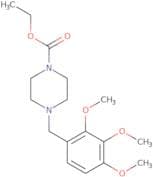 4-[(2,3,4-Trimethoxyphenyl)methyl]-1-piperazinecarboxylic acid ethyl ester