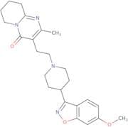 6,7,8,9-Tetrahydro-3-[2-[4-(6-methoxy-1,2-benzisoxazol-3-yl)-1-piperidinyl]ethyl]-2-methyl-4H-pyri…