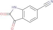 2,3-Dioxo-2,3-dihydro-1H-indole-6-carbonitrile