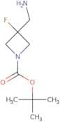 tert-butyl 3-(aminomethyl)-3-fluoroazetidine-1-carboxylate