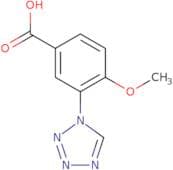 4-Methoxy-3-(1H-1,2,3,4-tetrazol-1-yl)benzoic acid