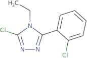 3-Chloro-5-(2-chlorophenyl)-4-ethyl-4H-1,2,4-triazole