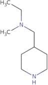 Ethyl(methyl)(piperidin-4-ylmethyl)amine
