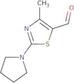 4-Methyl-2-pyrrolidin-1-yl-thiazole-5-carbaldehyde