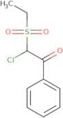 2-Chloro-2-(ethanesulfonyl)-1-phenylethan-1-one