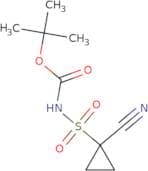 tert-Butyl N-[(1-cyanocyclopropyl)sulfonyl]carbamate