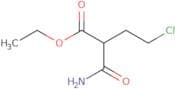 Ethyl 2-carbamoyl-4-chlorobutanoate