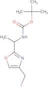 tert-Butyl N-[(1R)-1-[4-(iodomethyl)-1,3-oxazol-2-yl]ethyl]carbamate