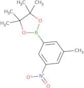 4,4,5,5-Tetramethyl-2-(3-methyl-5-nitrophenyl)-1,3,2-dioxaborolane