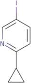 2-Cyclopropyl-5-iodopyridine
