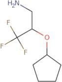 [(3-Amino-1,1,1-trifluoropropan-2-yl)oxy]cyclopentane