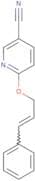 6-[(3-Phenylprop-2-en-1-yl)oxy]pyridine-3-carbonitrile