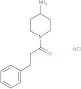 1-(4-Aminopiperidin-1-yl)-3-phenylpropan-1-one hydrochloride