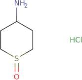 Tetrahydro-​2H-​thiopyran-​4-​amine 1-​oxide hydrochloride