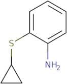 2-(Cyclopropylsulfanyl)aniline