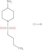 1-(Butane-1-sulfonyl)piperidin-4-amine hydrochloride