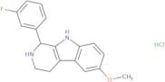 1-(3-Fluorophenyl)-6-methoxy-1H,2H,3H,4H,9H-pyrido[3,4-b]indole hydrochloride