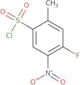 4-Fluoro-2-methyl-5-nitrobenzene-1-sulfonyl chloride