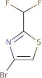 4-Bromo-2-(difluoromethyl)-1,3-thiazole