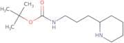 tert-Butyl N-[3-(piperidin-2-yl)propyl]carbamate