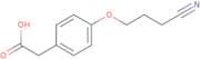2-[4-(3-Cyanopropoxy)phenyl]acetic acid