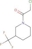 2-Chloro-1-[3-(trifluoromethyl)piperidin-1-yl]ethan-1-one