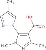 1,3-Dimethyl-5-(4-methyl-1H-pyrazol-1-yl)-1H-pyrazole-4-carboxylic acid