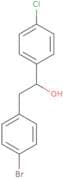 2-(4-Bromophenyl)-1-(4-chlorophenyl)ethan-1-ol