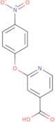 2-(4-Nitrophenoxy)pyridine-4-carboxylic acid