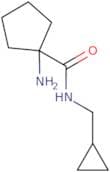 1-Amino-N-(cyclopropylmethyl)cyclopentane-1-carboxamide