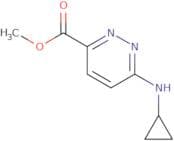 Methyl 6-(cyclopropylamino)pyridazine-3-carboxylate